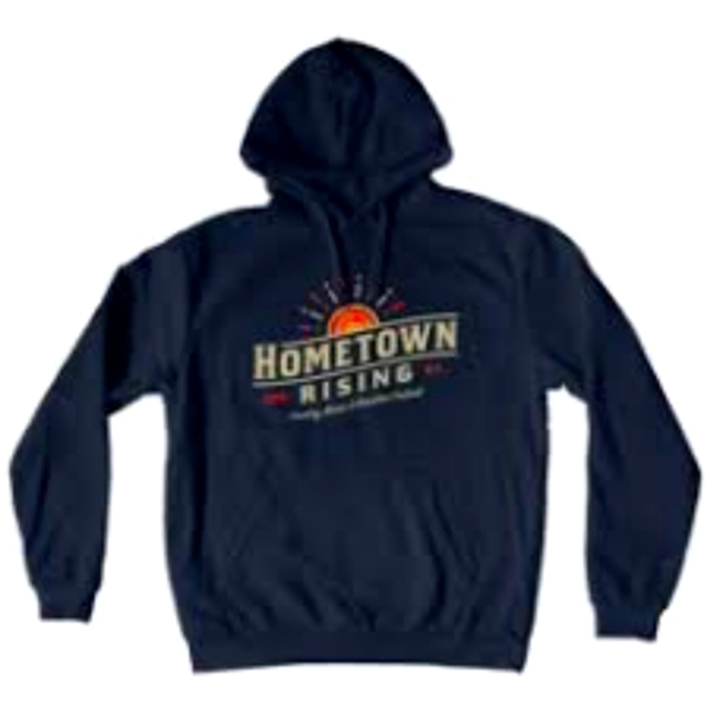 XL Hometown Rising Country Music Fest Hoodie, Pullover Hooded Sweatshirt